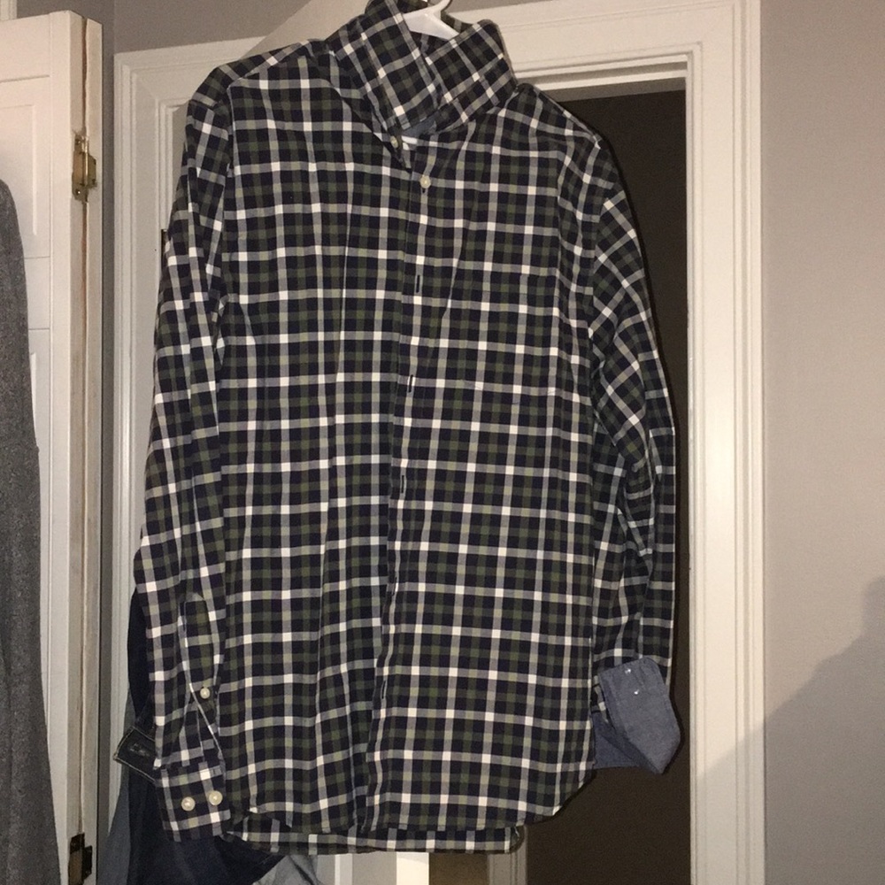 Men’s large banana republic button down shirt